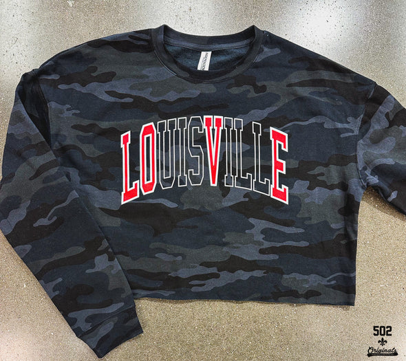 Louisville LOVE Cropped Sweatshirt