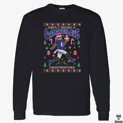 A Lamarvelous Christmastime Sweatshirt