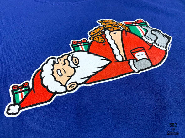 Kentucky Santa Adult Sweatshirt