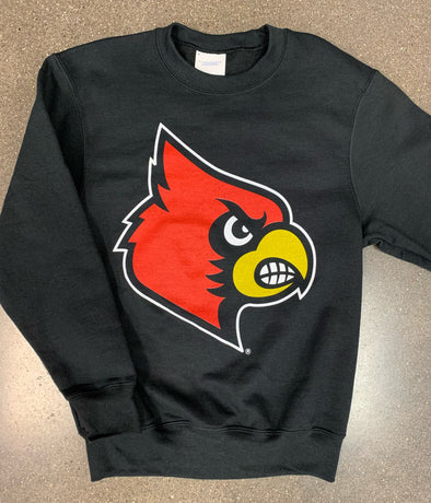 UofL Cardinal Bird Kids Sweatshirt (Officially Licensed)