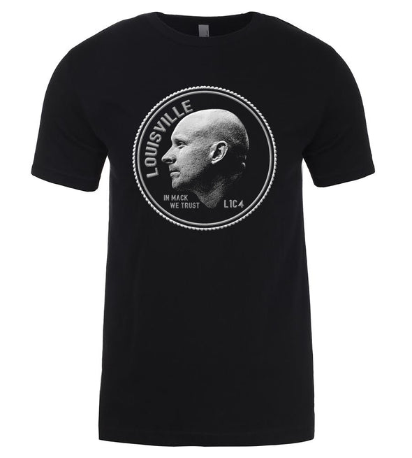 In Mack We Trust Tee (Available in Adult Black Crew, V-Neck, And Ladies V-Neck)
